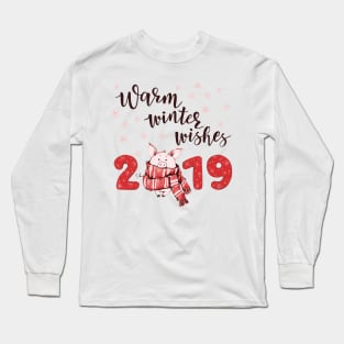 Warm Winter Wishes 2019 Long Sleeve T-Shirt